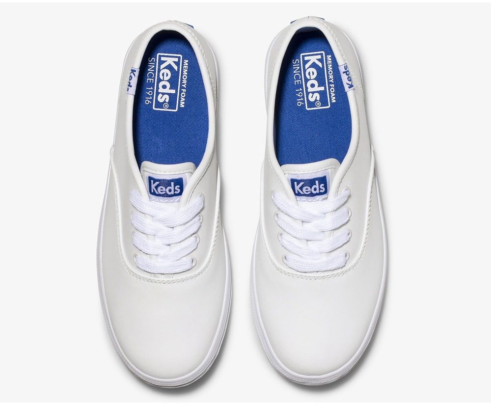 Tenis Keds Niña Blancos - Champion Cvo - 3789-WABNX